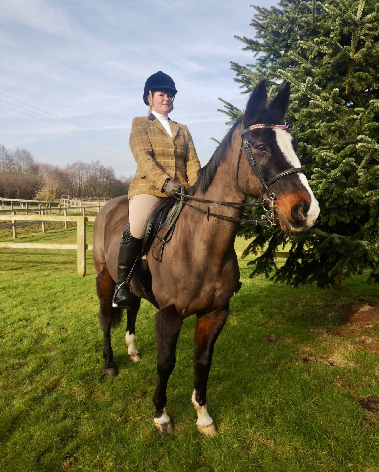 Competition Riding Leggings - Beige