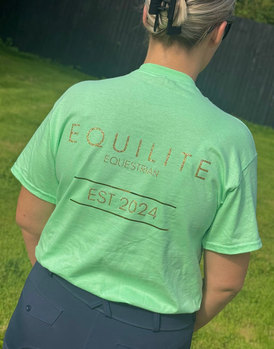 Equilite Equestrian Signature Tee - Mojito Green