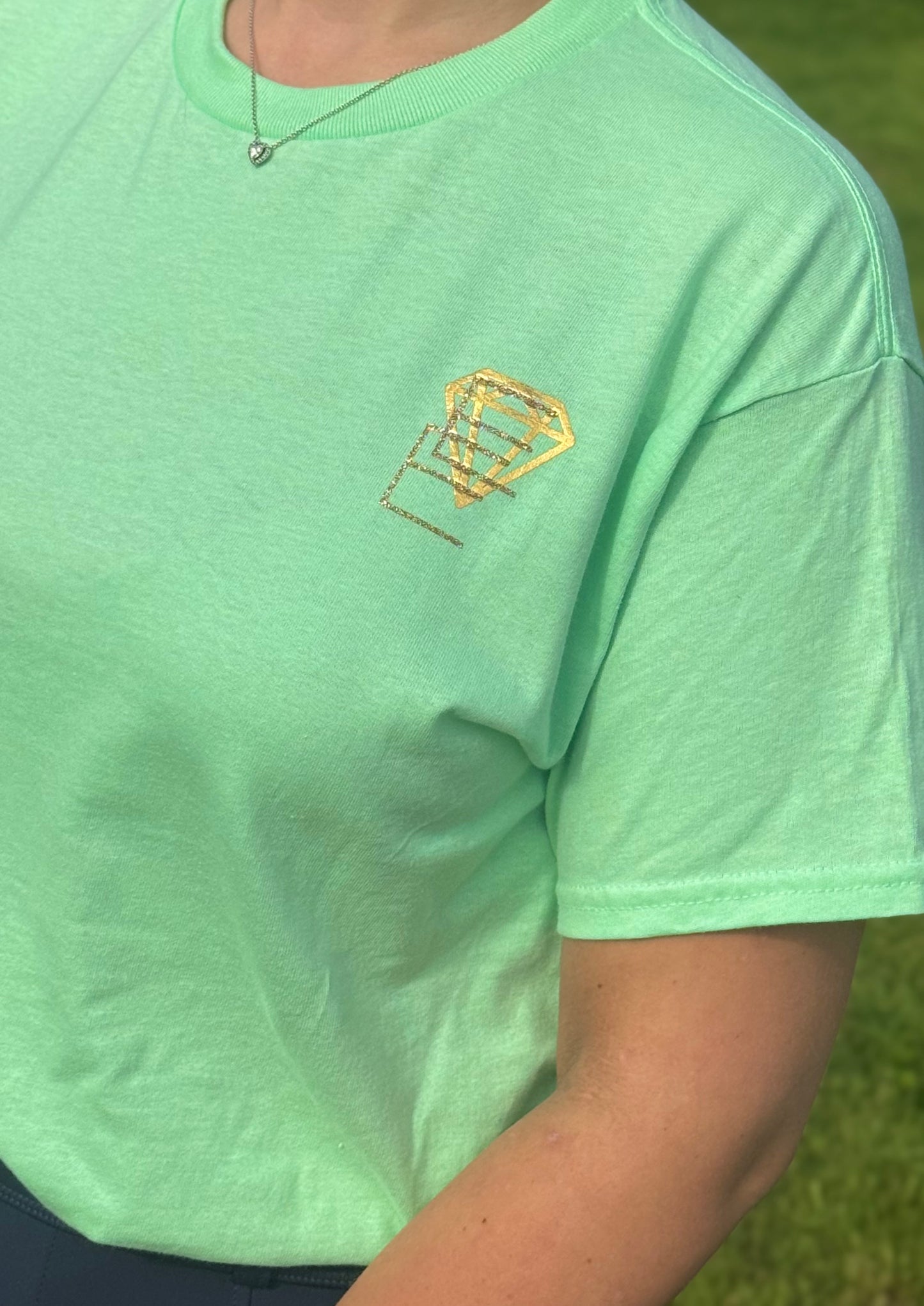 Equilite Equestrian Signature Tee - Mojito Green
